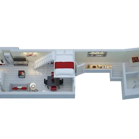 Free Parking - Self Checkin - Wifi - Duplex La Fusterie - Superbordeaux * Bordeaux